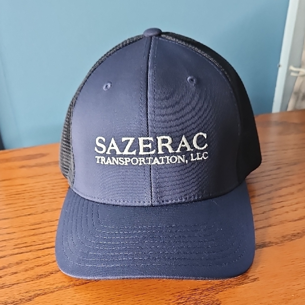 💕Sazerac Men's Transportation Navy Blue Trucker Hat